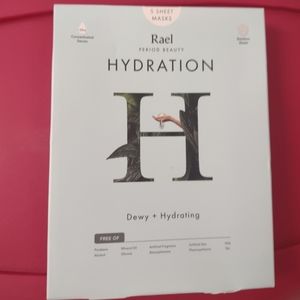 NWT Rael Dewy and Hydrating Facial Sheet Mask
